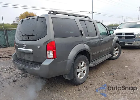 2008 Nissan Pathfinder Se z USA, uszkodzony, nr VIN 5N1AR18B18C609660